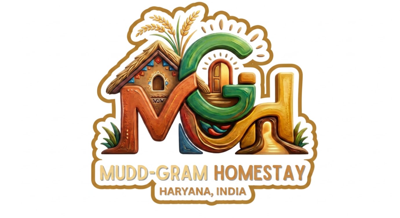 Muddgram Homestay Logo - Best Homestay in NCR Haryana Mahendergarh